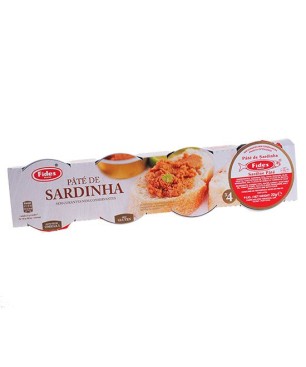 Paté de Sardina Pack de 4 unidades en caja de 24